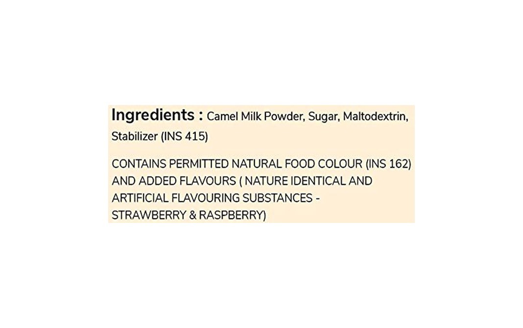 Hye Foods Milky Dunes Camel Milk Strawberry Flavour   Box  300 grams